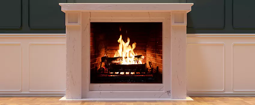 Decorative Electric Fireplace Installation in Pikesville, Maryland