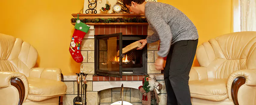 Gas to Wood-Burning Fireplace Conversion Services in Pikesville, Maryland