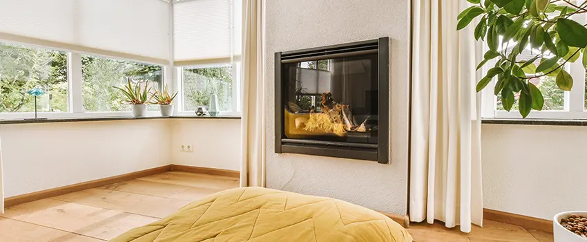 Residential Fireplace Ceramic Glass Installation in Pikesville, MD