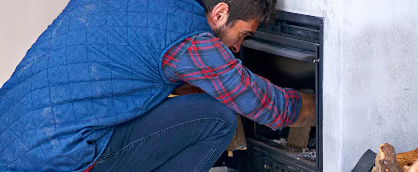 Gas Fireplace Inspection in Pikesville, Maryland