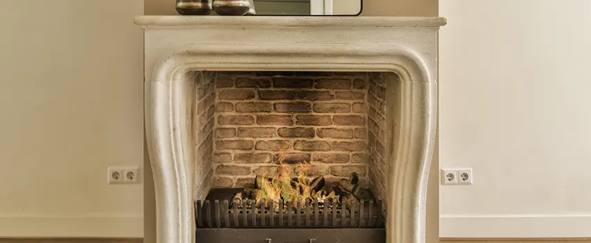 Vintage-style Fireplace Redesign in Pikesville, Maryland