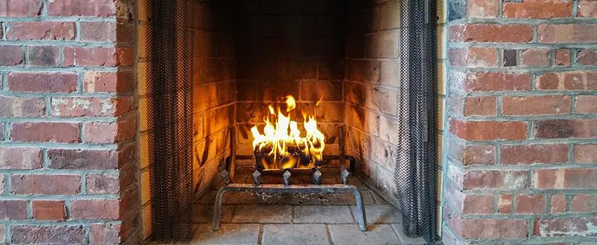 Repairing Damaged Fireplace Tiles in Pikesville, Maryland
