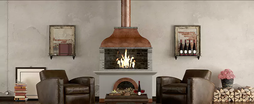 Thelin Hearth Products Providence Pellet Insert Fireplace Installation in Pikesville, MD