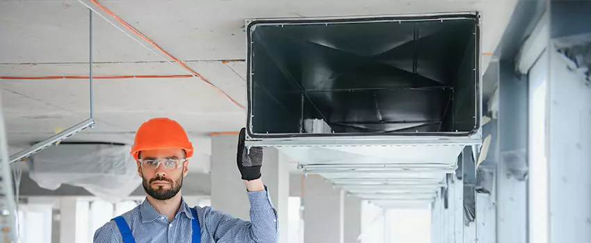 Clogged Air Duct Cleaning and Sanitizing in Pikesville, MD