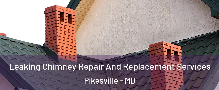  Leaking Chimney Repair And Replacement Services Pikesville - MD