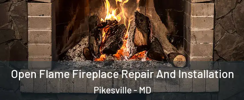  Open Flame Fireplace Repair And Installation Pikesville - MD